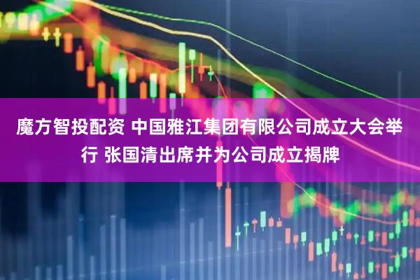 魔方智投配资 中国雅江集团有限公司成立大会举行 张国清出席并为公司成立揭牌
